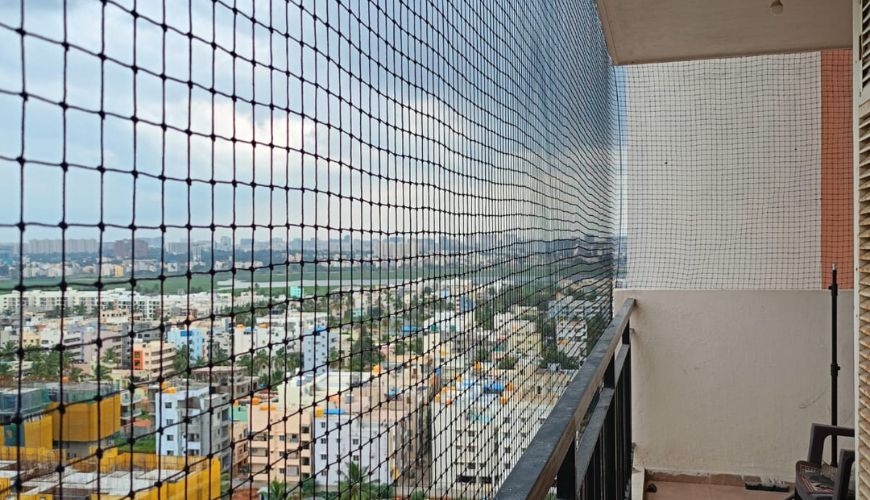 Bird Nets Installation for Balconies